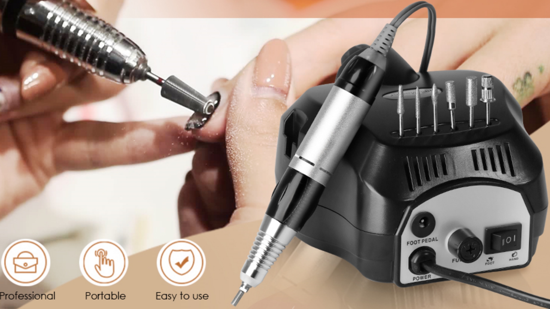 Amazon.com: 30000RPM Electric Nail Drill Machine Efile